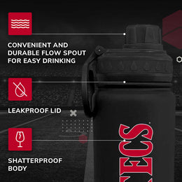 San Diego State Aztecs NCAA Stainless Steel Water Bottle - Black