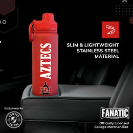 San Diego State Aztecs NCAA Stainless Steel Water Bottle - Red