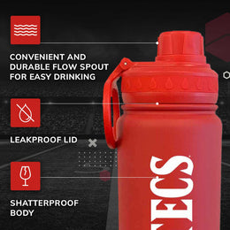 San Diego State Aztecs NCAA Stainless Steel Water Bottle - Red