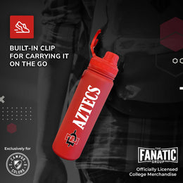 San Diego State Aztecs NCAA Stainless Steel Water Bottle - Red