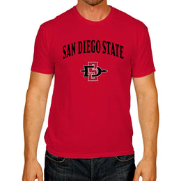 San Diego State Aztecs NCAA Adult Gameday Cotton T-Shirt - Red