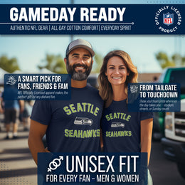 Seattle Seahawks NFL Adult Gameday T-Shirt - Navy