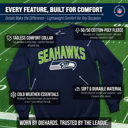 Seattle Seahawks NFL Home Team Crew - Navy