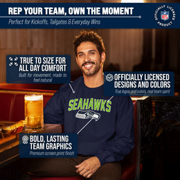 Seattle Seahawks NFL Home Team Crew - Navy