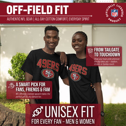 San Francisco 49ers NFL Home Team Tee - Black