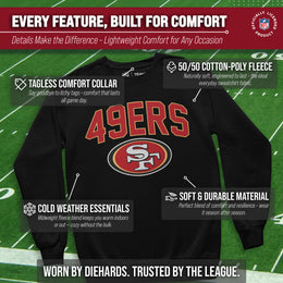 San Francisco 49ers NFL Home Team Crew - Black