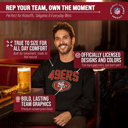 San Francisco 49ers NFL Home Team Crew - Black