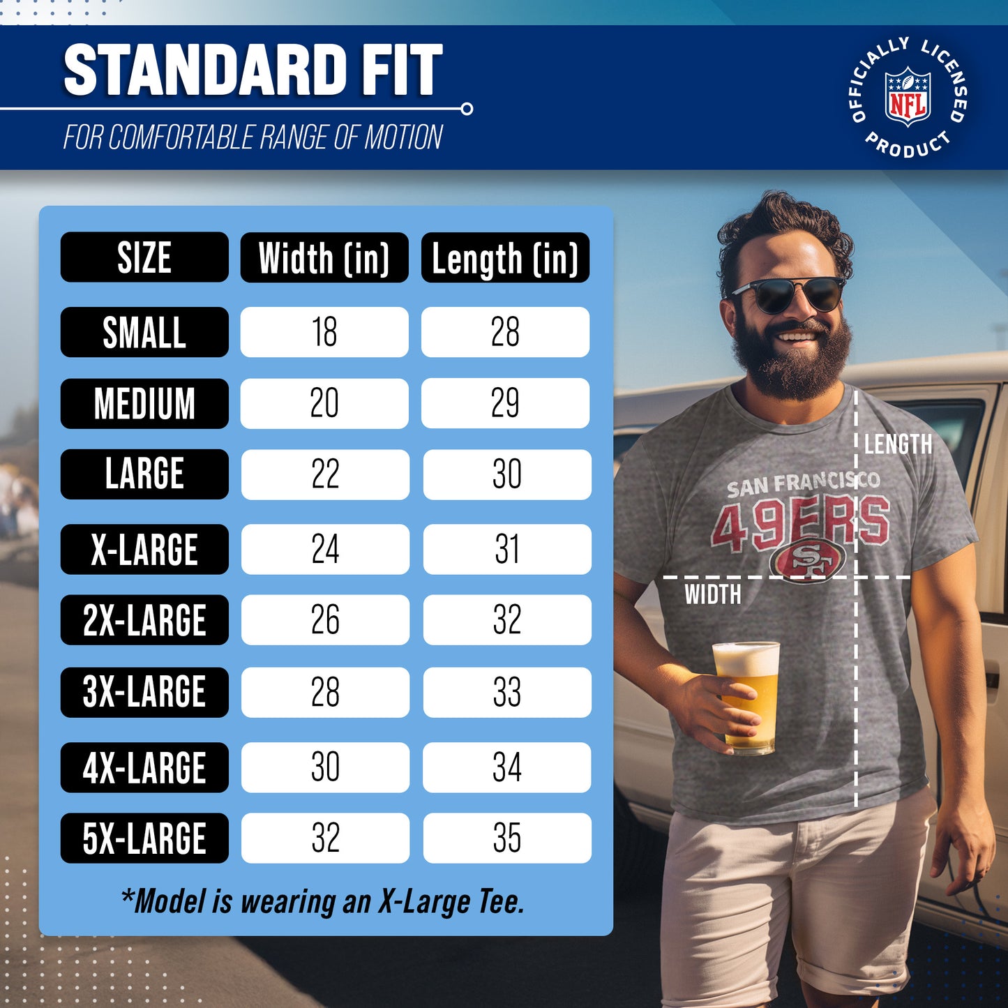 San Francisco 49ers NFL Starting Fresh Short Sleeve Heather T-Shirt - Sport Gray