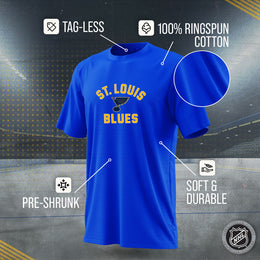 St. Louis Blues NHL Adult Game Day Unisex T-Shirt - Royal