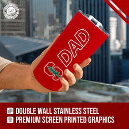 Stanford Cardinal NCAA Stainless Steel Travel Tumbler for Dad - Cardinal