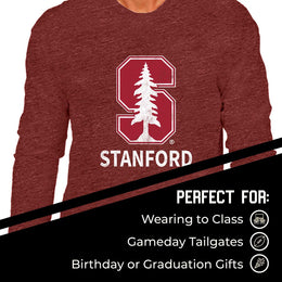 Stanford Cardinal NCAA MVP Adult Long-Sleeve Shirt - Cardinal