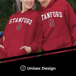 Stanford Cardinal Adult Arch & Logo Soft Style Gameday Hooded Sweatshirt - Cardinal