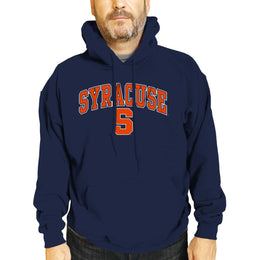 Syracuse Orange Adult Arch & Logo Soft Style Gameday Hooded Sweatshirt - Navy