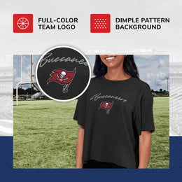 Tampa Bay Buccaneers NFL Women's Crop Top - Black
