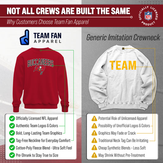 Tampa Bay Buccaneers NFL Home Team Crew - Cardinal