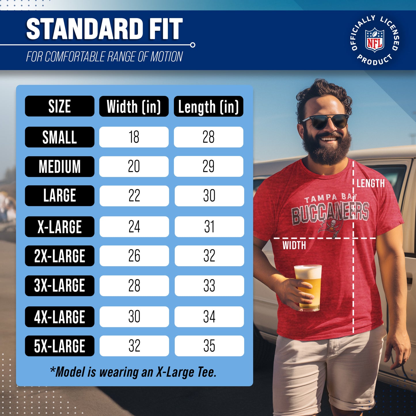 Tampa Bay Buccaneers NFL Starting Fresh Short Sleeve Heather T-Shirt - Cardinal