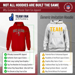Tampa Bay Buccaneers NFL Home Team Hoodie - Cardinal
