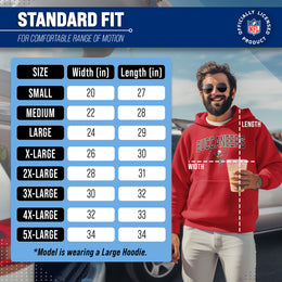 Tampa Bay Buccaneers NFL Home Team Hoodie - Cardinal