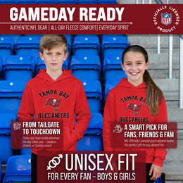 Tampa Bay Buccaneers NFL Youth Gameday Hooded Sweatshirt - Red