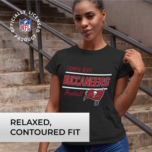 Tampa Bay Buccaneers NFL Gameday Women's Relaxed Fit T-shirt - Black