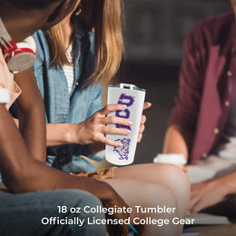 TCU Horned Frogs NCAA Stainless Steel Tumbler perfect for Gameday - White