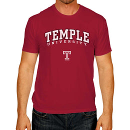 Temple Owls NCAA Adult Gameday Cotton T-Shirt - Maroon