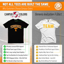 Tennessee Volunteers NCAA Adult Gameday Cotton T-Shirt - Black