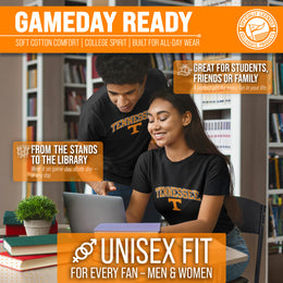 Tennessee Volunteers NCAA Adult Gameday Cotton T-Shirt - Black