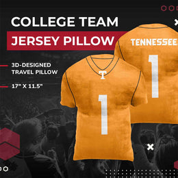 Tennessee Volunteers NCAA Jersey Cloud Pillow - Orange