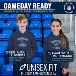 Tennessee Titans NFL Youth Gameday Hooded Sweatshirt - Navy