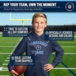 Tennessee Titans NFL Youth Gameday Hooded Sweatshirt - Navy