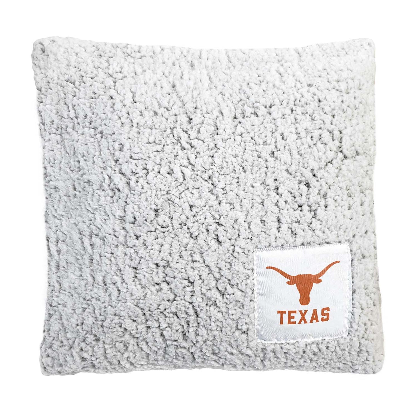 Texas Longhorns Two Tone Sherpa Throw Pillow - Team Color