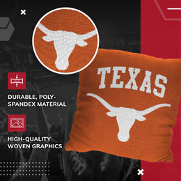 Texas Longhorns NCAA Decorative Pillow - Texas Orange