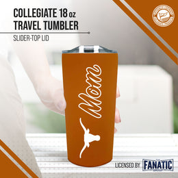 Texas Longhorns NCAA Stainless Steel Travel Tumbler for Mom - Texas Orange