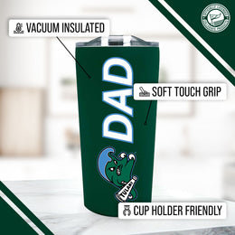 Tulane Green Wave NCAA Stainless Steel Travel Tumbler for Dad - Green