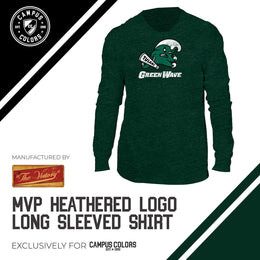 Tulane Green Wave NCAA MVP Adult Long-Sleeve Shirt - Green