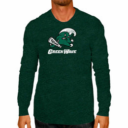 Tulane Green Wave NCAA MVP Adult Long-Sleeve Shirt - Green
