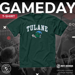 Tulane Green Wave NCAA Adult Gameday Cotton T-Shirt - Green