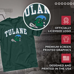 Tulane Green Wave NCAA Adult Gameday Cotton T-Shirt - Green