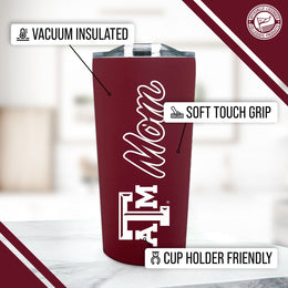 Texas A&M Aggies NCAA Stainless Steel Travel Tumbler for Mom - Maroon