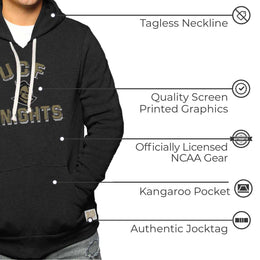 Central Florida Knights Adult University Hoodie - Black