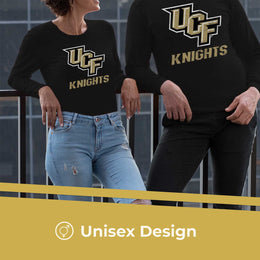 Central Florida Knights NCAA MVP Adult Long-Sleeve Shirt - Black