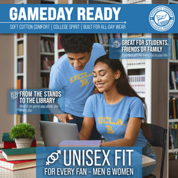 UCLA Bruins NCAA Adult Gameday Cotton T-Shirt - Light Blue