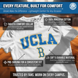 UCLA Bruins NCAA Adult Gameday Cotton T-Shirt - White