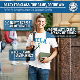 UCLA Bruins NCAA Adult Gameday Cotton T-Shirt - White