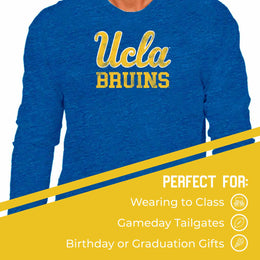 UCLA Bruins NCAA MVP Adult Long-Sleeve Shirt - Royal
