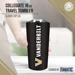 Vanderbilt Commodores NCAA Stainless Steel Tumbler perfect for Gameday - Black