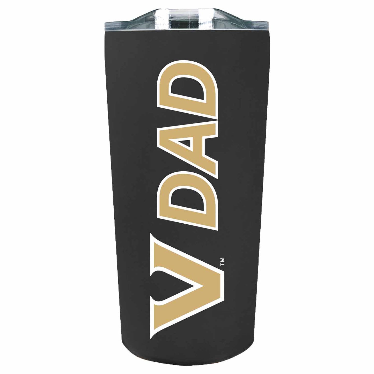 Vanderbilt Commodores NCAA Stainless Steel Travel Tumbler for Dad - Black