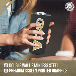 Vanderbilt Commodores NCAA Stainless Steel Travel Tumbler for Dad - Black