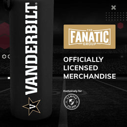 Vanderbilt Commodores NCAA Stainless Steel Water Bottle - Black